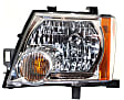 Driver and Passenger Side Halogen Headlights, With Bulbs