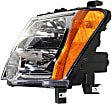 Driver and Passenger Side Halogen Headlights, With Bulbs