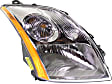 Driver and Passenger Side Halogen Headlight, With bulb(s), OE Replacement, Sedan, CAPA Certified