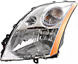 Driver and Passenger Side Halogen Headlight, With bulb(s), OE Replacement, Sedan, CAPA Certified