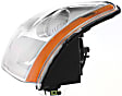 Driver and Passenger Side Halogen Headlight, With bulb(s), OE Replacement, Sedan, CAPA Certified