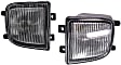 Front, Driver and Passenger Side Fog Lights, With Bulb(s), Halogen