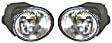 Front, Driver and Passenger Side Fog Lights, With Bulb(s), Halogen