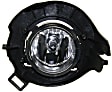 Front, Driver and Passenger Side Halogen Fog Light, With bulb(s)