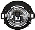 Front, Driver and Passenger Side Fog Lights, With Bulb(s), Halogen