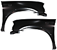 Front, Driver and Passenger Side Fenders, With emblem provision