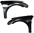 Front, Driver and Passenger Side Fenders