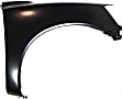 Front, Driver and Passenger Side Fenders, With antenna hole on passenger side, CAPA CERTIFIED
