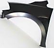 Front, Driver and Passenger Side Fenders, Without turn signal light hole