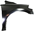 Front, Driver and Passenger Side Fenders, Without turn signal light hole