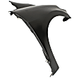 Front, Driver and Passenger Side Fenders, Without turn signal light hole