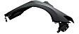 Front, Driver and Passenger Side Fenders, Without turn signal light hole, CAPA CERTIFIED