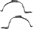 Front, Driver and Passenger Side, Fender Liner