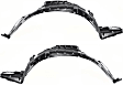 Front, Driver and Passenger Side, Fender Liner