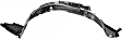 Front, Driver and Passenger Side, Fender Liner