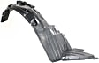 Front, Driver and Passenger Side, Fender Liner
