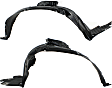 Front, Driver and Passenger Side, Fender Liner