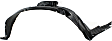 Front, Driver and Passenger Side, Fender Liner