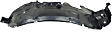 Front, Driver and Passenger Side, Fender Liner