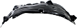 Front, Driver and Passenger Side, Fender Liner