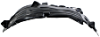 Front, Driver and Passenger Side, Fender Liner