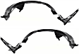 Front, Driver and Passenger Side, Fender Liner