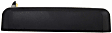 1990 Nissan D21 - Front, Driver and Passenger Side Textured Black Exterior Door Handle, Without Key Hole
