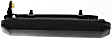 1990 Nissan D21 - Front, Driver and Passenger Side Textured Black Exterior Door Handle, Without Key Hole