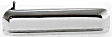 1997 Nissan Pickup Base - Front, Driver and Passenger Side Chrome Exterior Door Handle, Without Key Hole