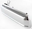 1997 Nissan Pickup Base - Front, Driver and Passenger Side Chrome Exterior Door Handle, Without Key Hole