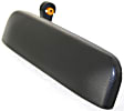 Front, Driver and Passenger Side Textured Black Exterior Door Handle, Without Key Hole