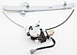 Front, Driver and Passenger Side Window Regulators Power, with Motor, 6-pin and 2-pin plug