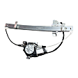 1988 Nissan D21 Base - Front, Driver and Passenger Side Power Window Regulator, With Motor
