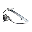 1988 Nissan D21 Base - Front, Driver and Passenger Side Power Window Regulator, With Motor
