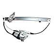 1988 Nissan D21 Base - Front, Driver and Passenger Side Power Window Regulator, With Motor