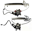 1997 Nissan Maxima - Front And Rear, Driver Side Power Window Regulator, With Motor