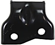 Front Driver and Passenger Side Door Hinge, Lower, Black