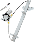 Front And Rear, Passenger Side Power Window Regulator, With Motor