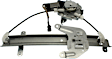 Front And Rear, Passenger Side Power Window Regulator, With Motor