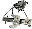 Rear, Driver and Passenger Side Power Window Regulator, With Motor
