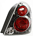 Driver and Passenger Side Halogen Tail Light, With bulb(s), OE Replacement