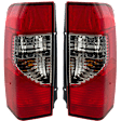 Driver and Passenger Side Halogen Tail Light, With bulb(s), OE Replacement