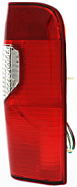 Driver and Passenger Side Halogen Tail Light, With bulb(s), OE Replacement
