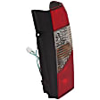 Driver and Passenger Side Halogen Tail Light, With bulb(s), OE Replacement, CAPA Certified