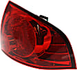 Driver and Passenger Side Halogen Tail Light, With bulb(s), OE Replacement