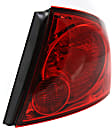 Driver and Passenger Side Halogen Tail Light, With bulb(s), OE Replacement