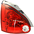 Driver and Passenger Side Halogen Tail Light, With bulb(s), OE Replacement