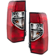 Driver and Passenger Side Halogen Tail Light, With bulb(s), OE Replacement