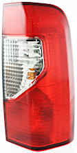 Driver and Passenger Side Halogen Tail Light, With bulb(s), OE Replacement
