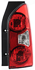 Driver and Passenger Side Halogen Tail Light, With bulb(s), OE Replacement